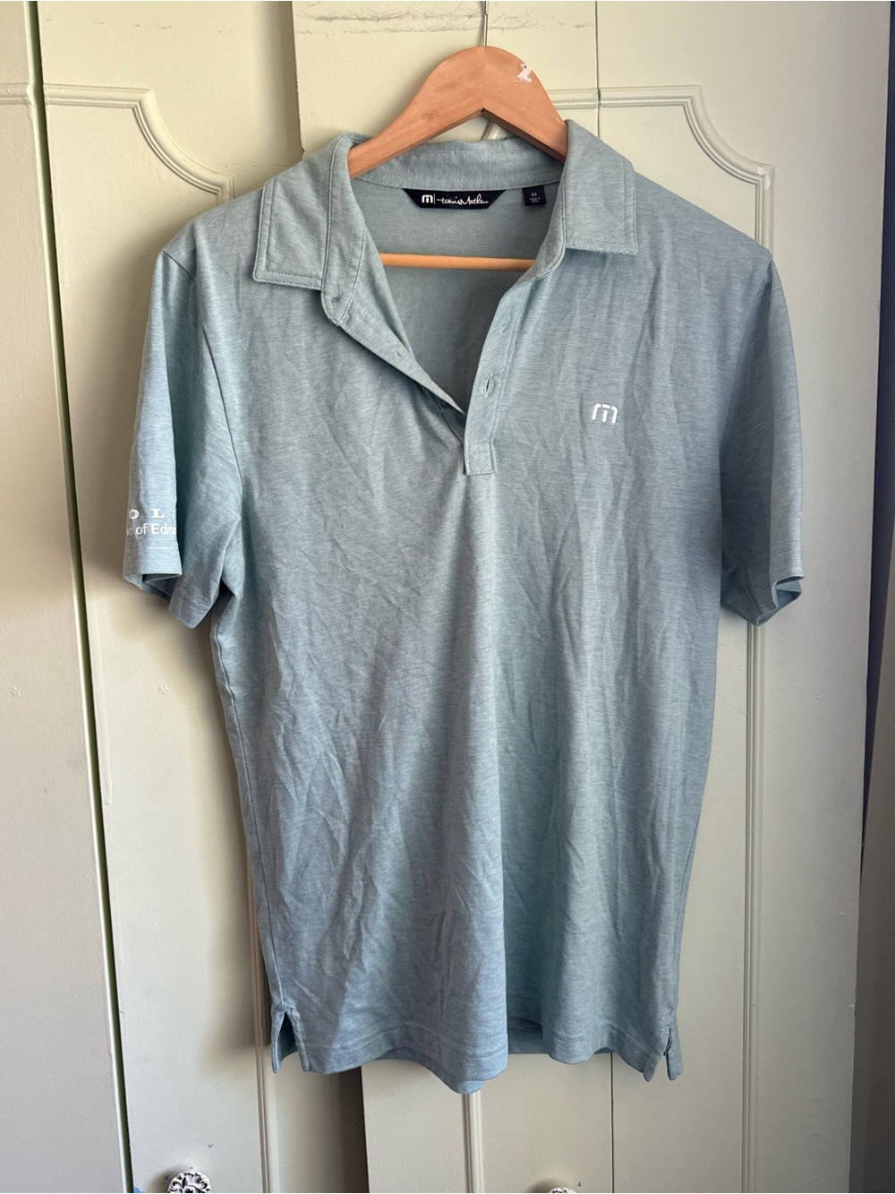 Travis Mathew Polo in Sage Green